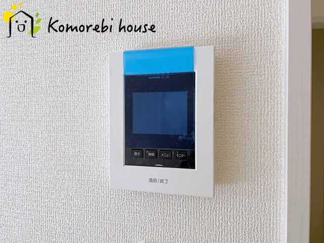 さいたま市西区宝来　新築一戸建て　リーブルガーデン　06の防犯設備|モニター付インターホンです