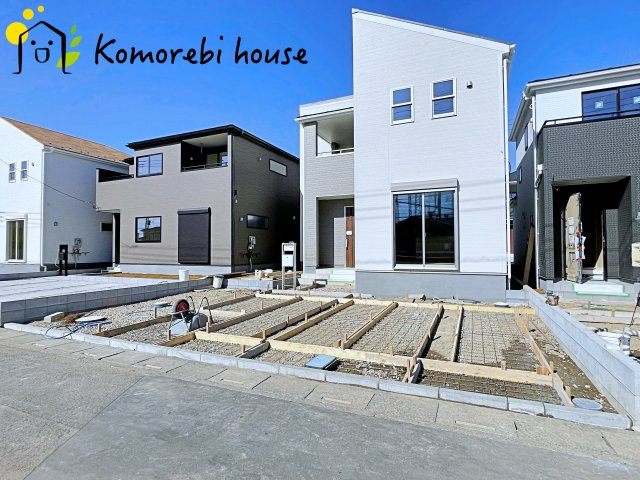 さいたま市西区宝来　新築一戸建て　リーブルガーデン　06の駐車場|カースペースがあります