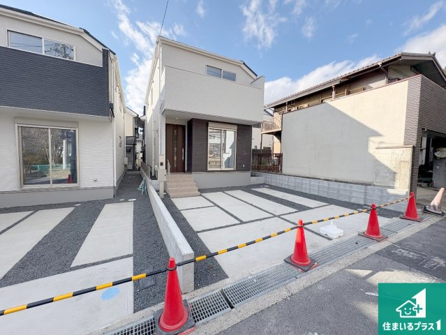 城陽市寺田宮ノ谷　第2期　新築一戸建ての駐車場|駐車スペース！散水栓があるので、こまめに愛車を洗えます！
