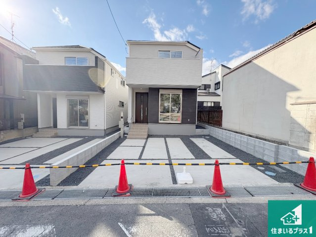 城陽市寺田宮ノ谷　第2期　新築一戸建ての外観|安心の10年保証！外観を美しく保ち、雨水で汚れを落とします！気になることがありましたら、お気軽にお問い合わせください！