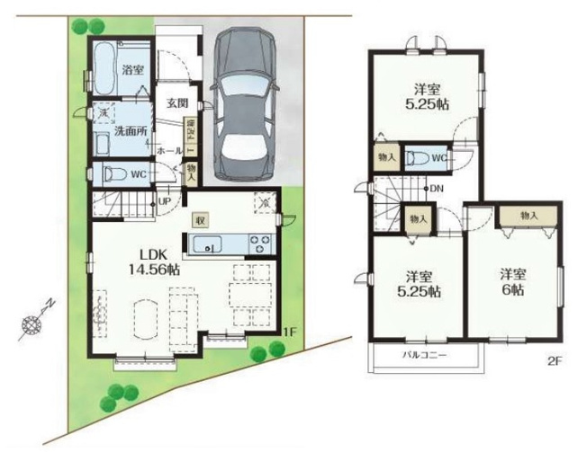 新座野寺　全1棟　A号棟