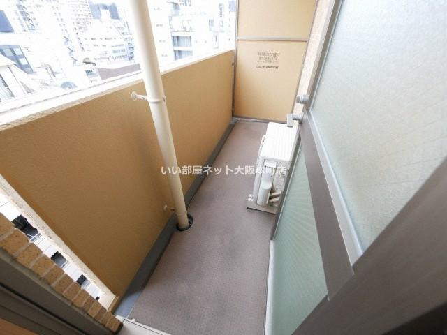 フォレステージュ北堀江のバルコニー