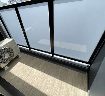 ジオエント福島野田のバルコニー