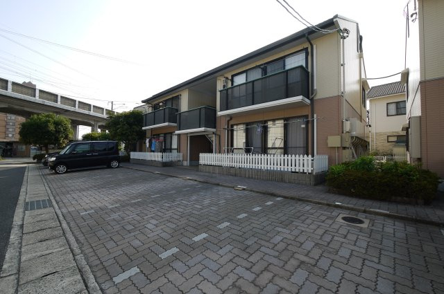 ディアス30　D棟の駐車場