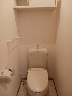【トイレ】 | サンリバーヒルズ　Ｂ | 清潔感のあるトイレです