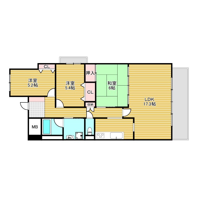 Minoo Hillsの間取り