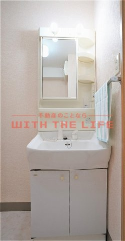 AMアオキ【キャッシュバック対象物件】の独立洗面台|使いやすい独立洗面台です