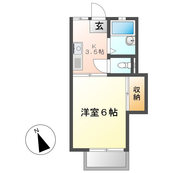 カーサレシェンテの間取り