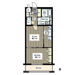 【間取り】 | ルミエール中町