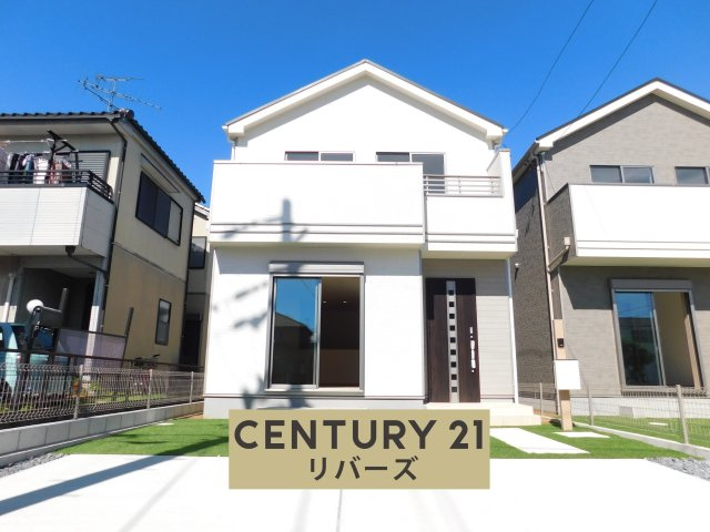 弥富市平島東３丁目の新築一戸建の外観|◇Ａ号棟◇　　新価格！！いつでも見学出来ます♪（お問合せ当日、平日、水曜、夜間でもＯＫ）　南向き、陽当たり良好♪　敷地４５．５２坪　駐車楽々並列２台ＯＫ　南に人工芝庭付き♪　2階全居室６．０帖以上！