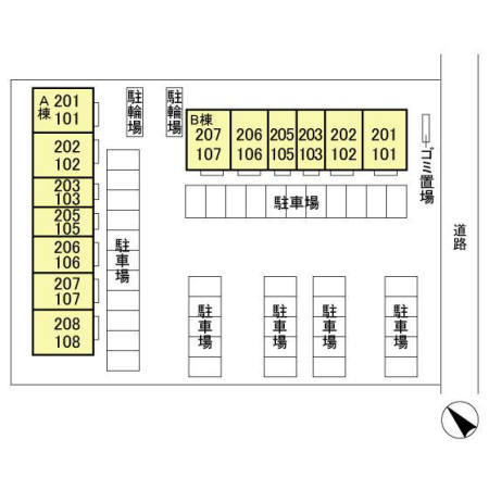 ＩＲマスヤＡの区画図