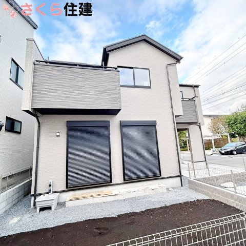 ブルーミングガーデン宇都宮市京町　2号棟の外観|一条中学校まで徒歩1分、西原小学校まで徒歩6分の子育てに便利な周辺環境です。またスーパー・コンビニも徒歩圏内なので、大変便利です。