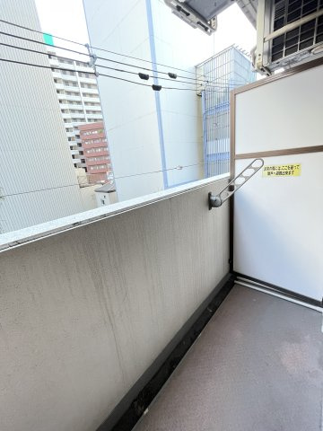 ロイヤルヒル神戸三ノ宮のバルコニー