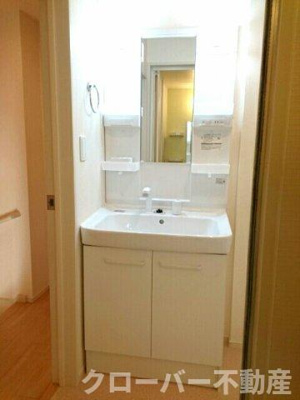 【洗面所】 | カーサ　クオーレⅡ