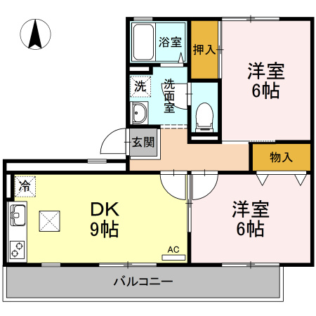 【間取り】 | セゾン西橋本