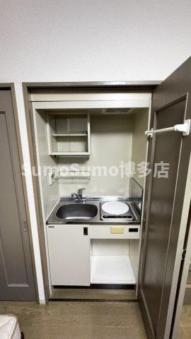 福岡市早良区西新５丁目の賃貸マンションのキッチン|キッチンです