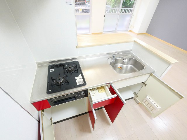 メゾン・デ・アムールのキッチン