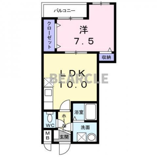 【間取り】 | プレッソ鳥羽離宮