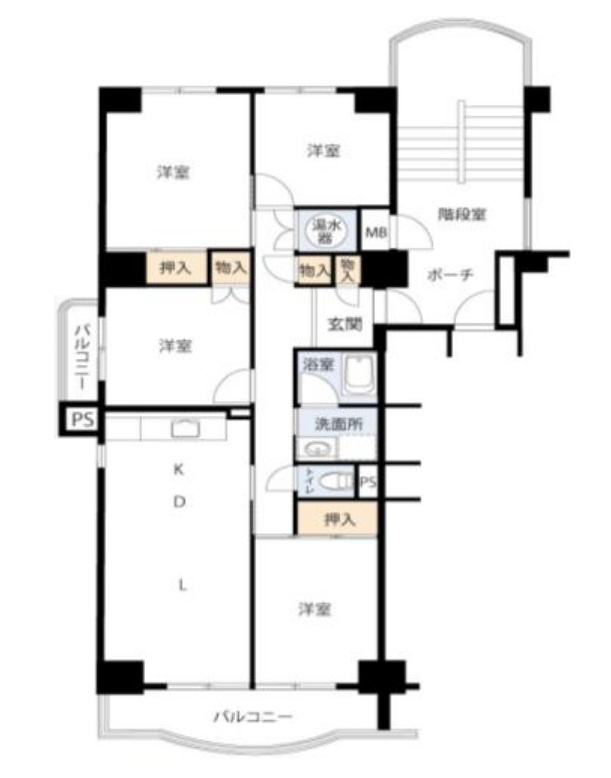 【仲介手数料無料／中川区】山王住宅　S棟　10階