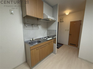 １口ガスコンロ付き！