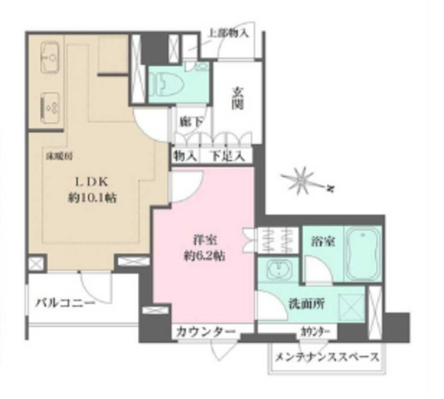 目黒区中目黒３丁目の賃貸マンション