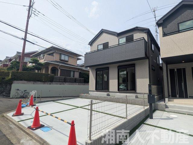 藤沢市大庭５４２８－１１新築戸建ての外観|外はこのようになっています