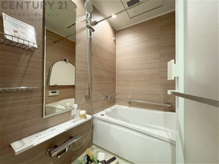 ユニットバスは省スペースでありながら、シンプルな設計と使いやすさを備え、簡便なメンテナンスが可能です。またミラー・小物置き場もあり便利です。
