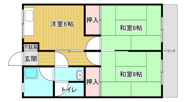 藤ビル　の間取り