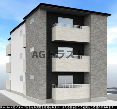 【外観パース】 | ＫＬＥＩＳ北上尾Ⅲ