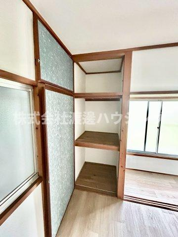 田井町一戸建の収納