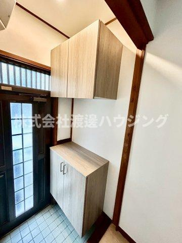 田井町一戸建の収納|玄関収納