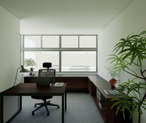 マジェスタワー六本木の完成予想図|洋室リフォーム完成予想パース