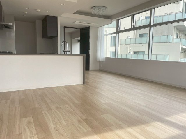 マジェスタワー六本木の居間・リビング