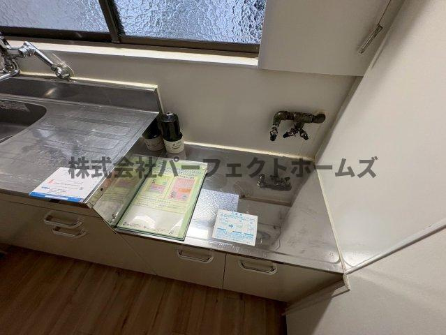 走谷2丁目テラスハウス　賃貸のキッチン|お料理しやすいキッチンです