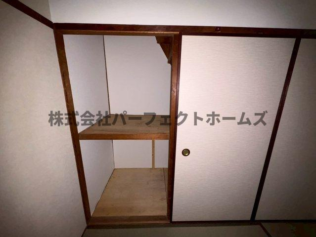走谷2丁目テラスハウス　賃貸の収納|専用の収納スペースです