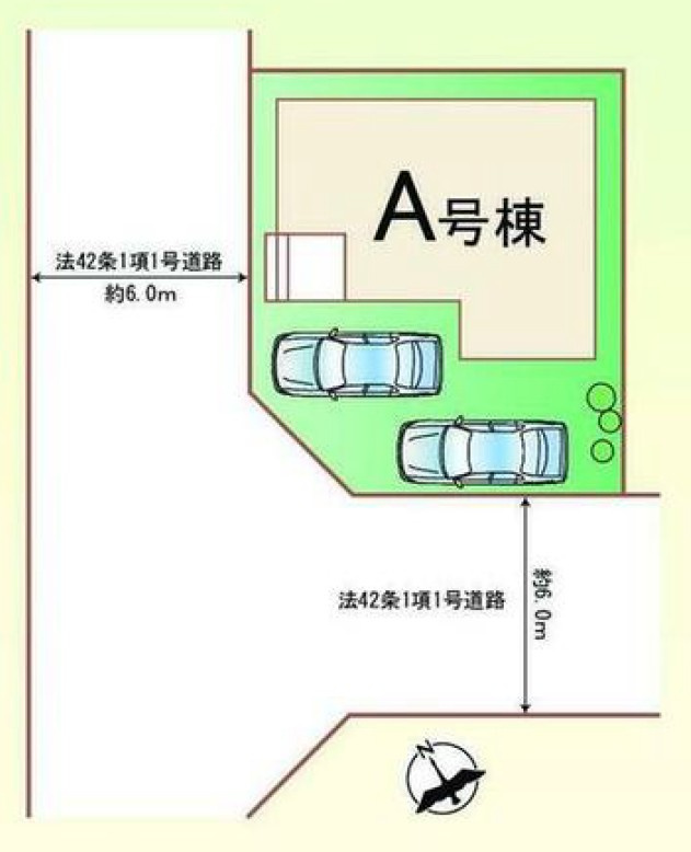 【新築戸建】前橋市三河町一丁目22 の区画図|■区画図