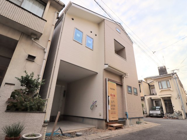 椥辻封シ川町の前面道路含む現地写真