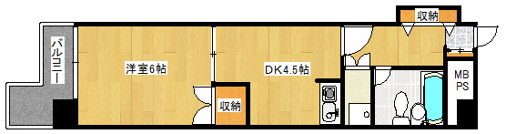 トーカンマンション東中通りの間取り
