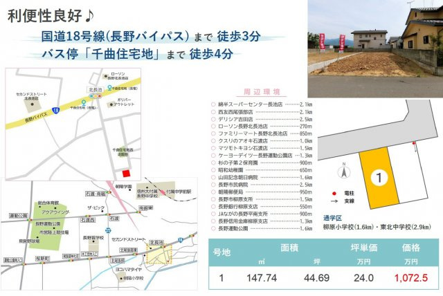 東邦ピュアコート柳原Ⅱ　1号地