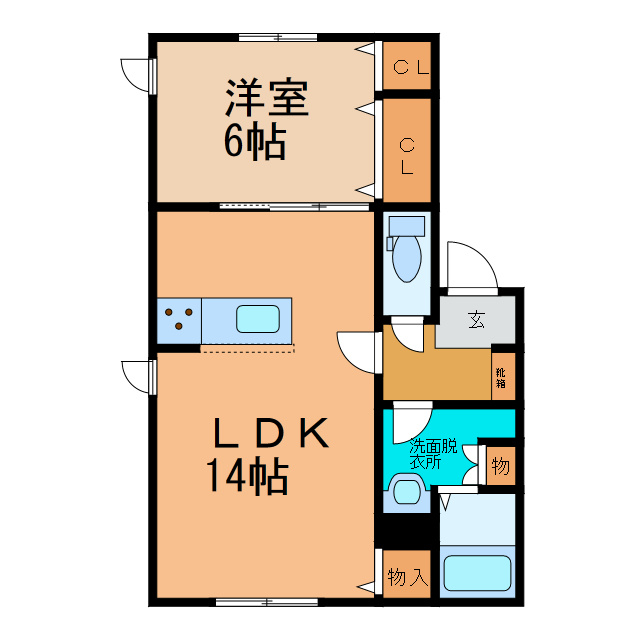 エトワールプロキオンの間取り