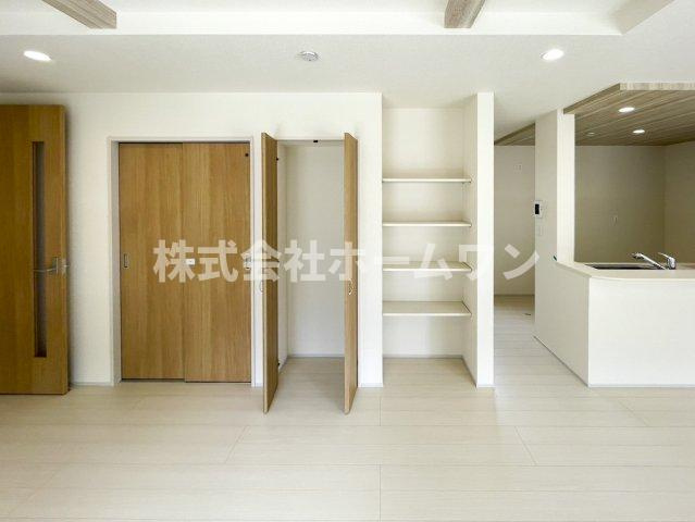 羽村市羽中２丁目の新築一戸建の収納|収納豊富です