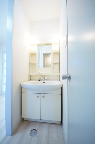 ディアスＵⅡの洗面所|※写真は別の部屋のものです。