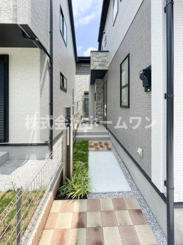 羽村市羽中２丁目の新築一戸建の外観|外観もきれいです