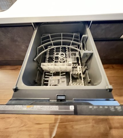 桜井市東新堂 のキッチン|食器洗浄乾燥機付き