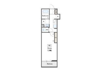 【間取り】 | A・Z Residence津田沼Ⅲ