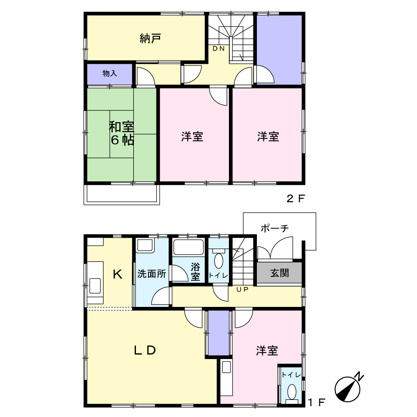 【間取り】 | 木村不動産分譲地　戸建