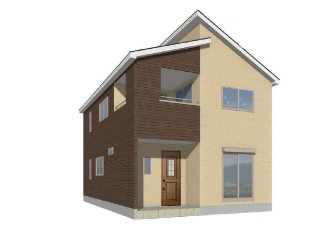 第3富士見町時沢　新築戸建　7号棟の完成予想図|富士見町時沢に全11棟の住宅を建築中です。
お客様のご都合に合わせて同仕様の物件もご見学頂けます♪
シンプルで飽きのこないデザインでおススメです☆