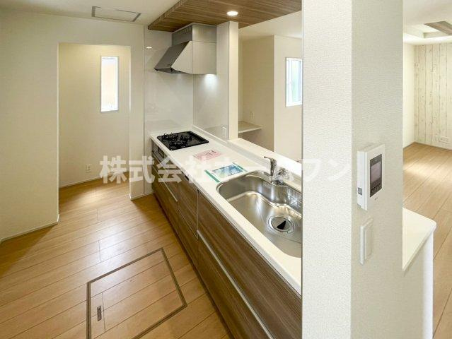 羽村市羽中２丁目の新築一戸建のキッチン|使いやすいキッチンです