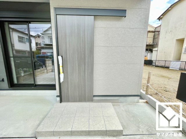 伏見区淀際目町　1号地の前面道路含む現地写真