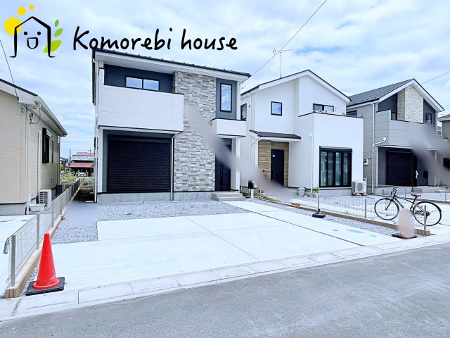 北本市中丸　12期　新築一戸建て　グレース　01の駐車場|カースペースがあります